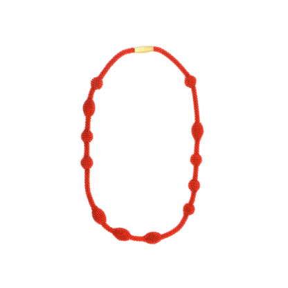 lange Kette/Dreifacharmband "Morse Love"