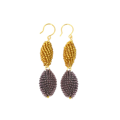 earrings "Olives"
