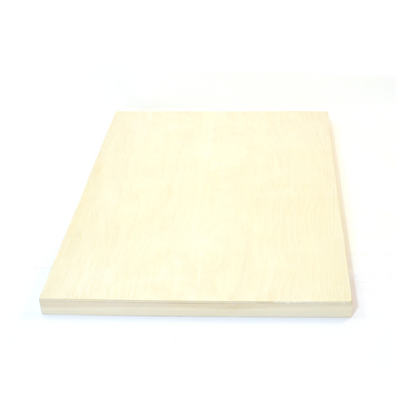 rectangular wooden base