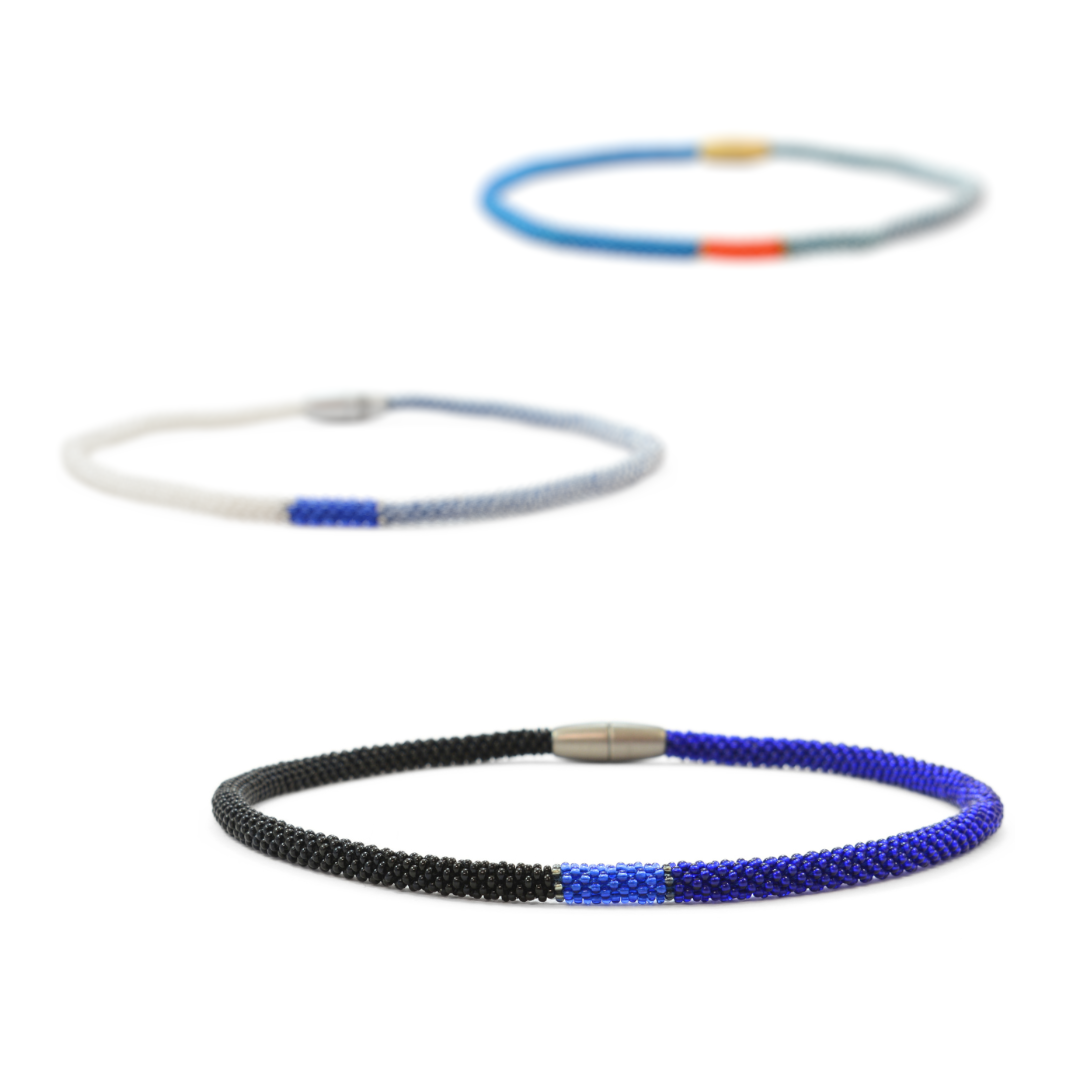 Collier "Svelte Tricolore"