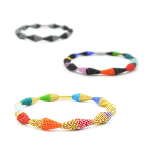Collier "Trinity Zick-Zack"