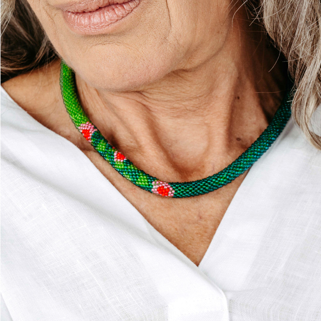 Collier "Trinity Klimt - Leben"