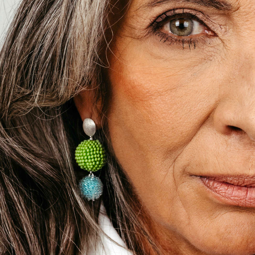 Ohrhänger "Shadi 2.0" - "Flowers"