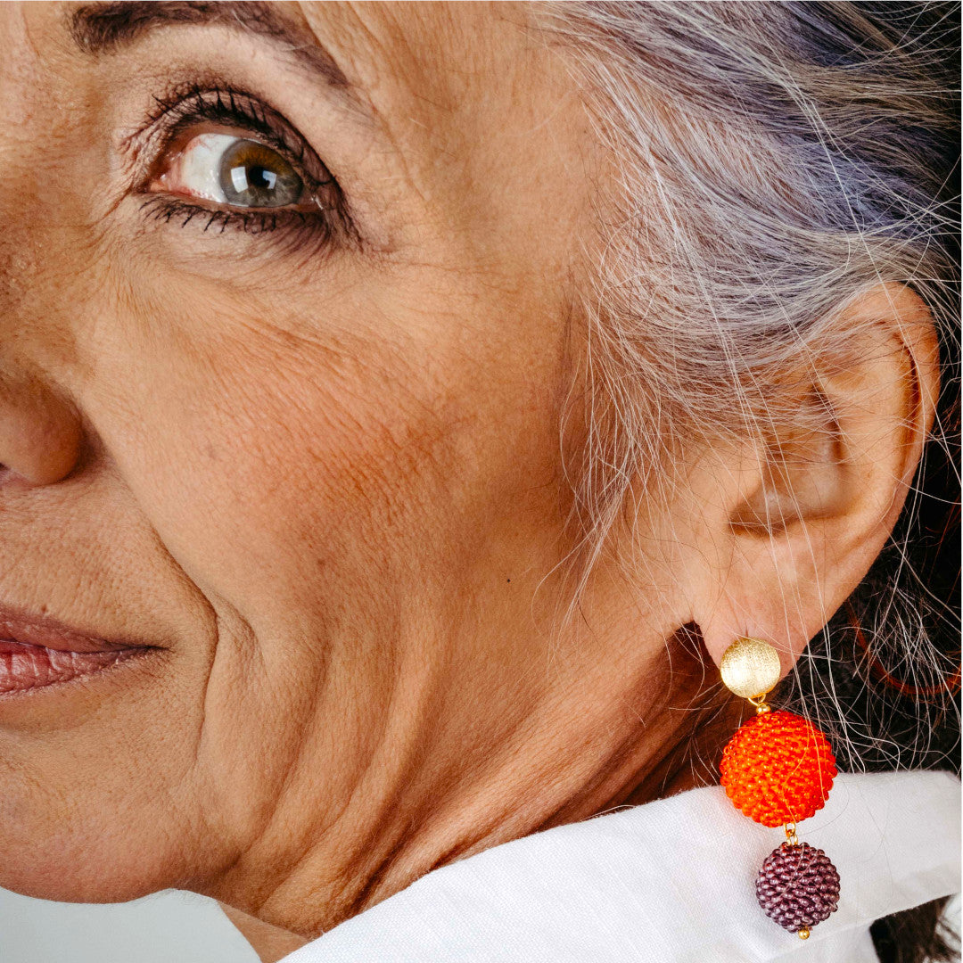 Ohrhänger "Shadi 2.0" - "Flowers"