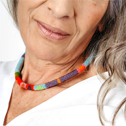 Collier "Trinity - Wildflowers"