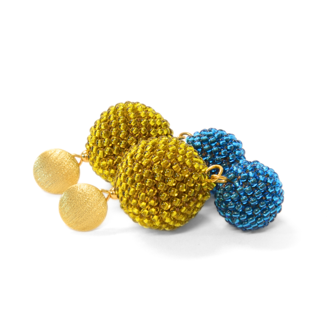 earrings "Shadi 2.0" - "Earth Echoes"