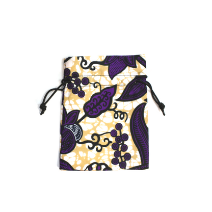 Stoffsäckchen aus afrikanischen Stoffen