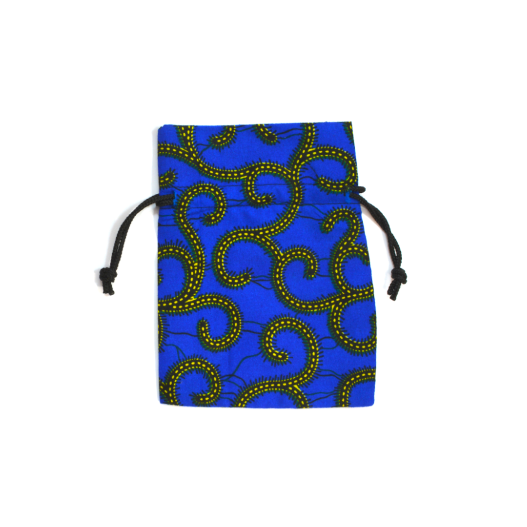 Stoffsäckchen aus afrikanischen Stoffen
