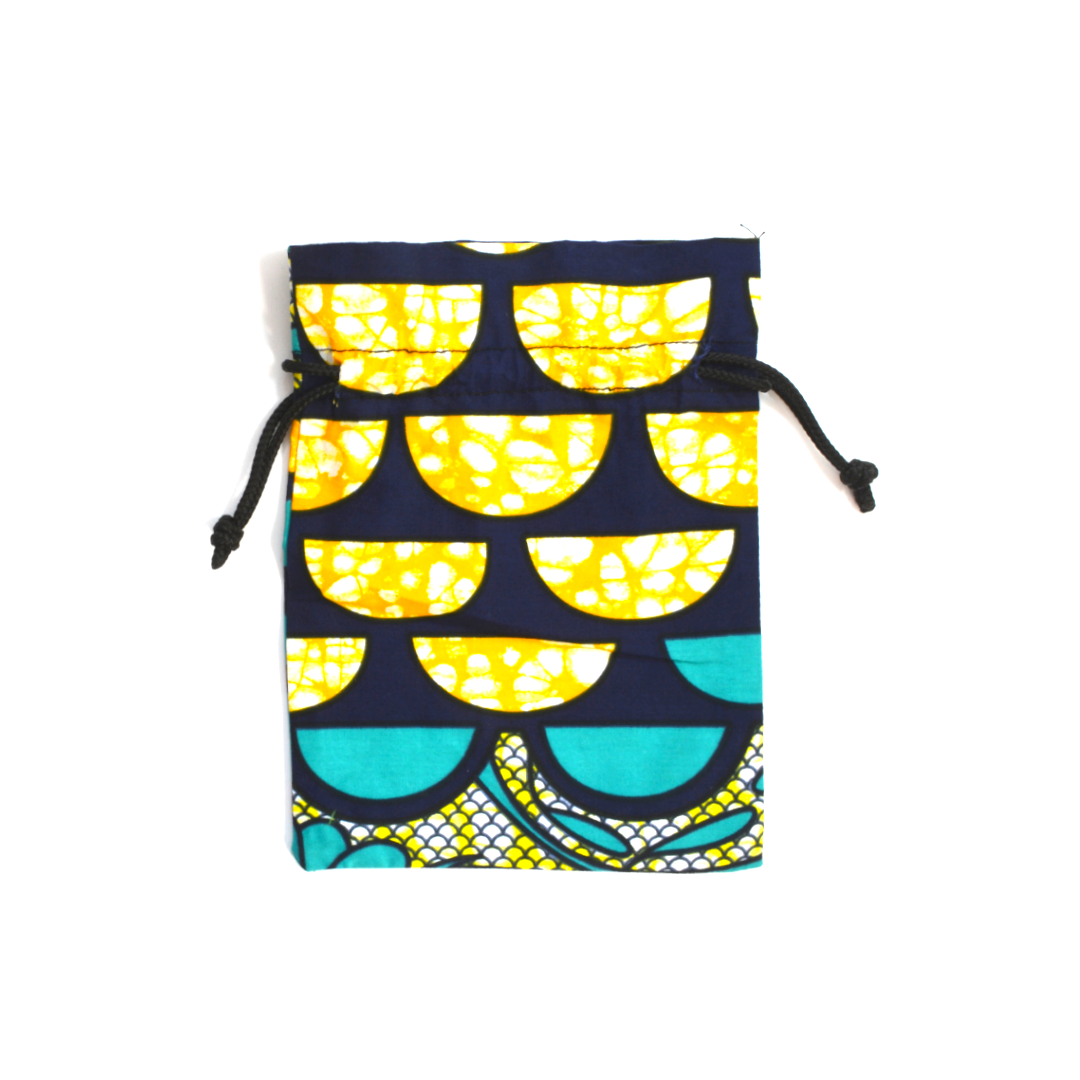 Stoffsäckchen aus afrikanischen Stoffen