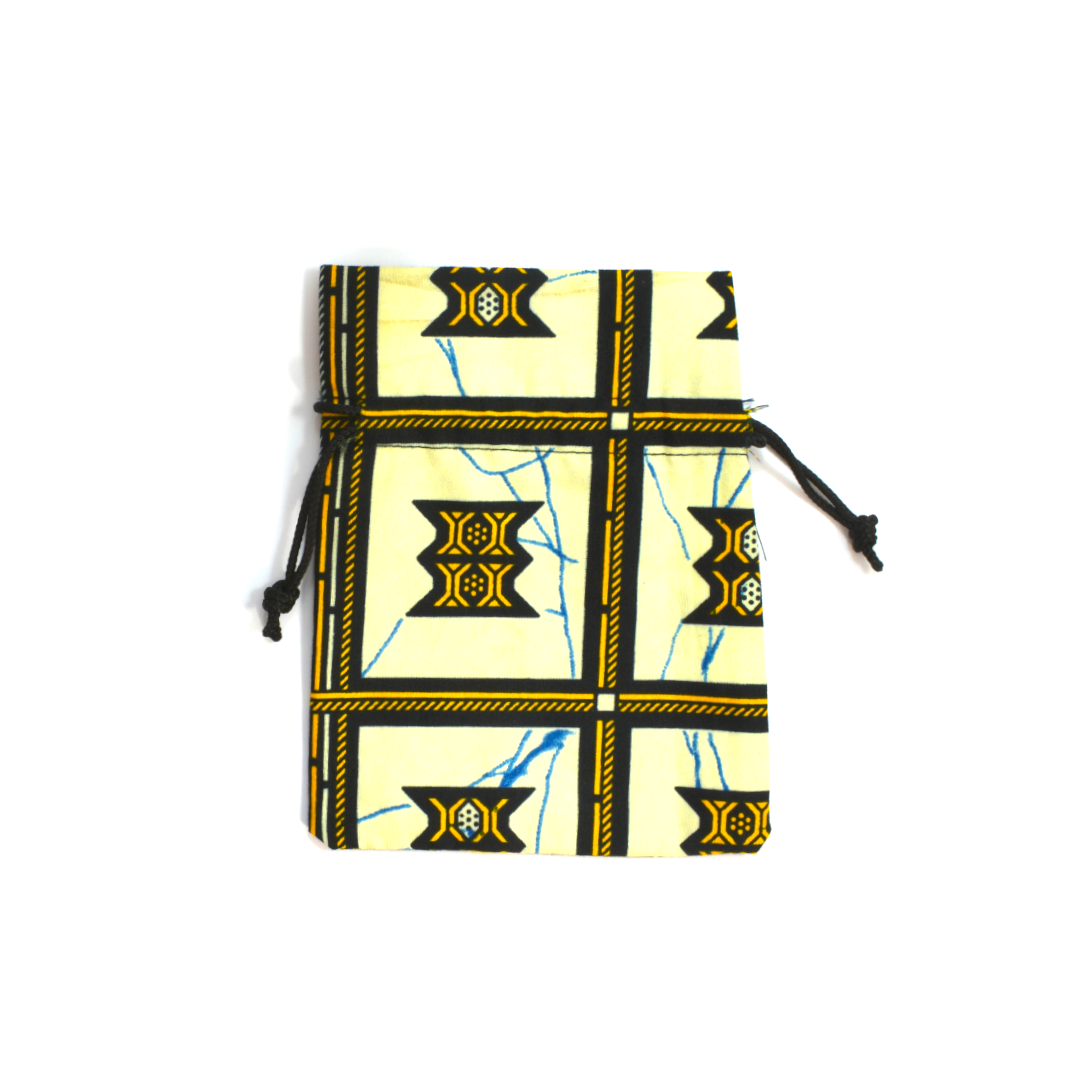 Stoffsäckchen aus afrikanischen Stoffen