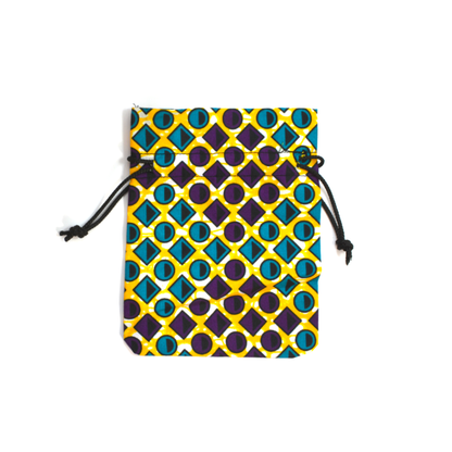 Stoffsäckchen aus afrikanischen Stoffen