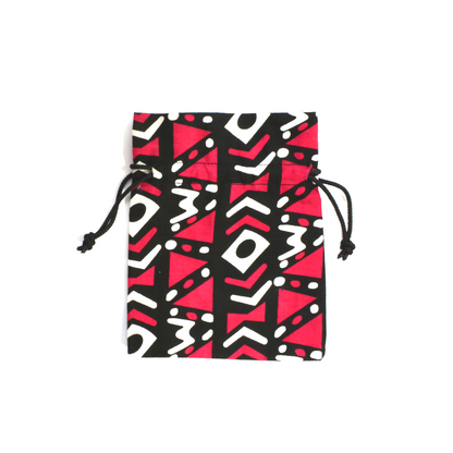 Stoffsäckchen aus afrikanischen Stoffen