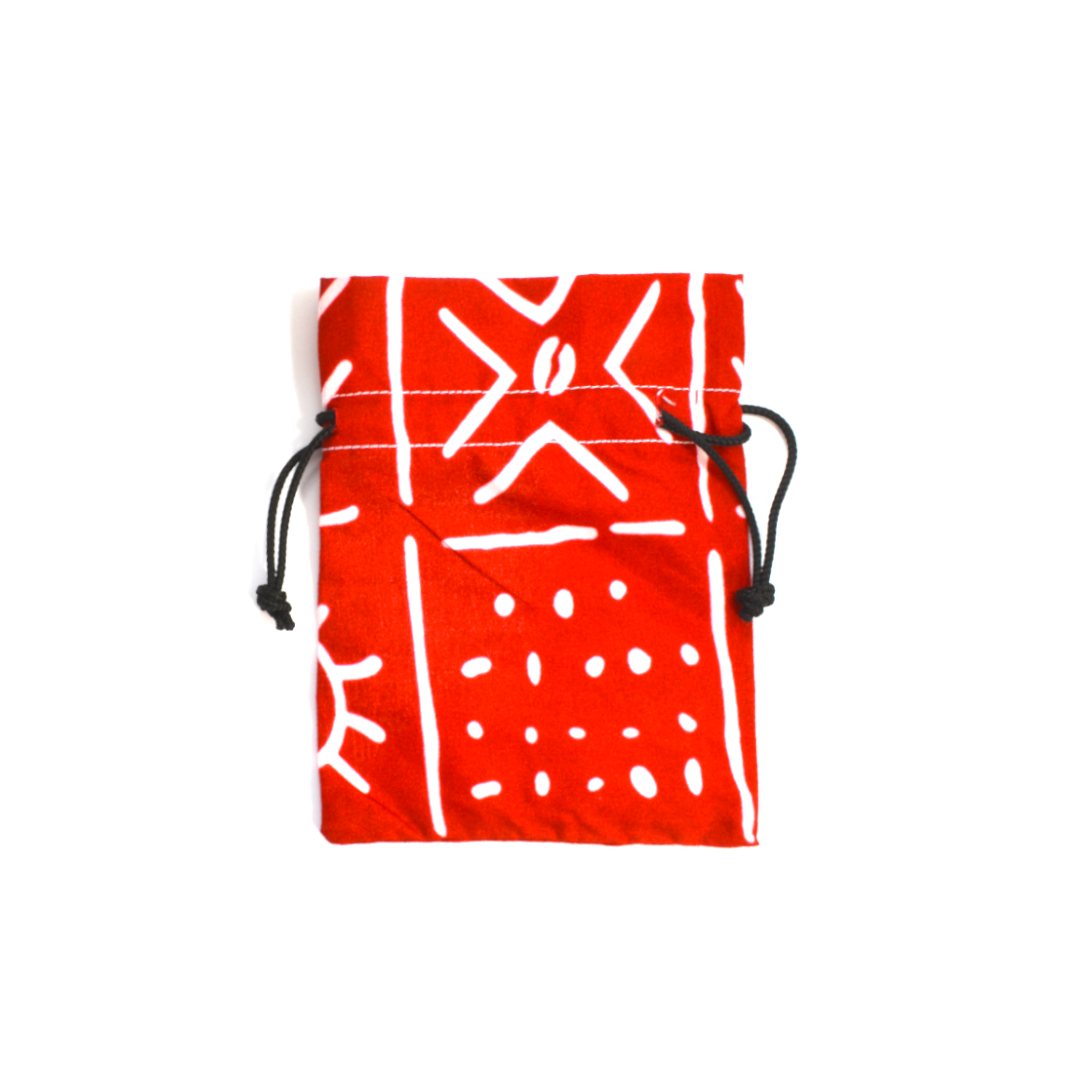Stoffsäckchen aus afrikanischen Stoffen