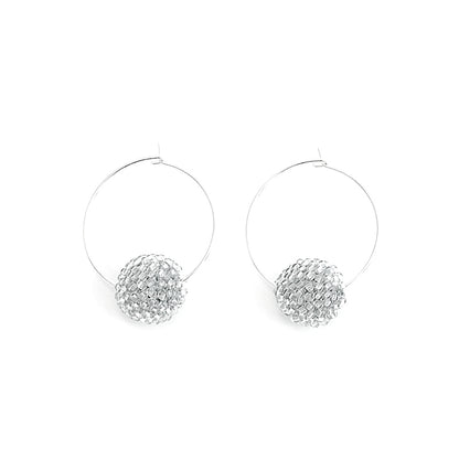 hoop earrings "Svelte Uni"