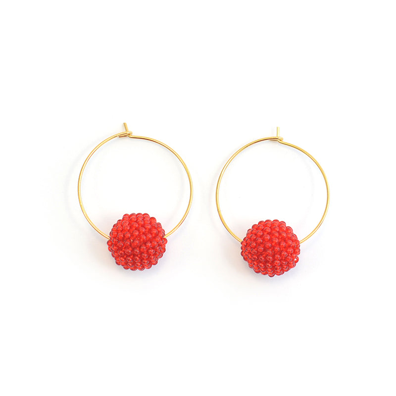hoop earrings "Svelte Uni"