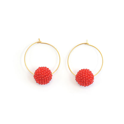 hoop earrings "Svelte Uni"