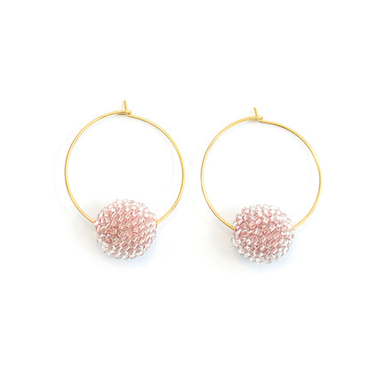 hoop earrings "Svelte Uni"