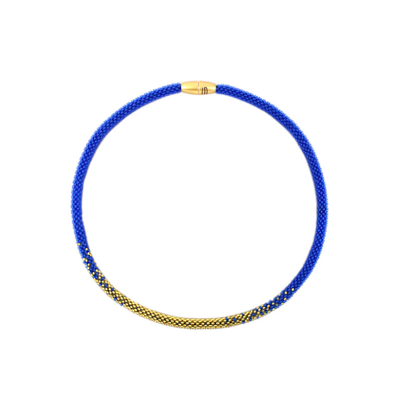 short necklace "Svelte Sunset"