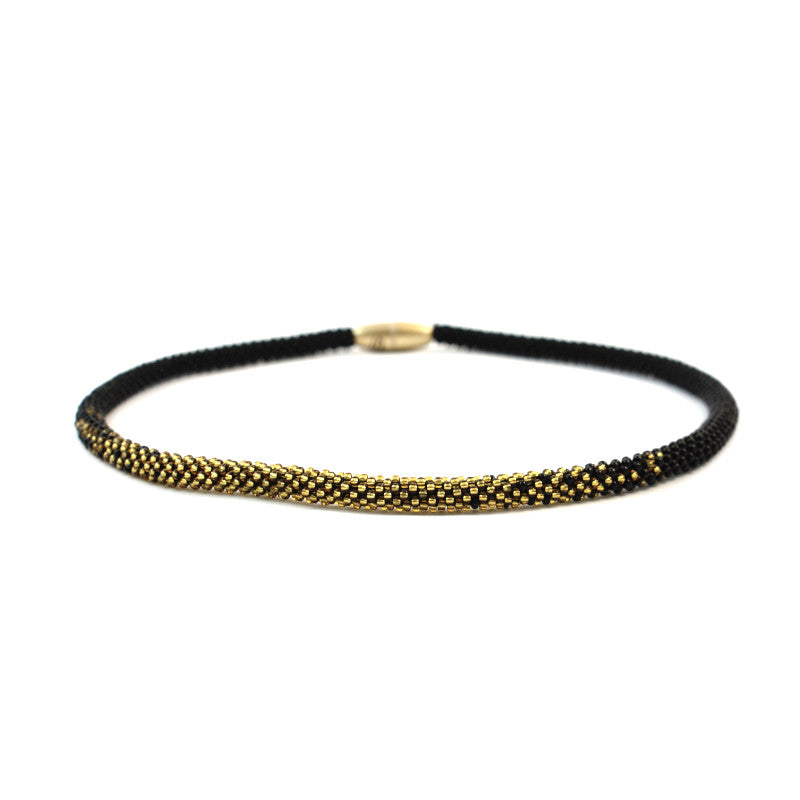 short necklace "Svelte Sunset"