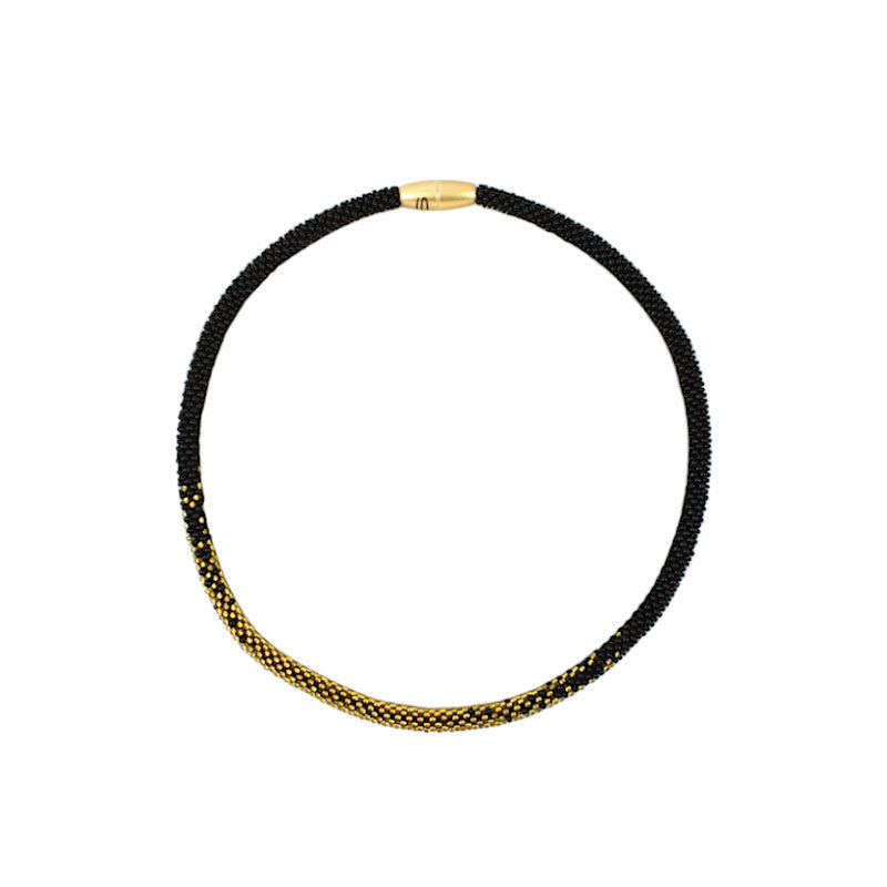 short necklace "Svelte Sunset"