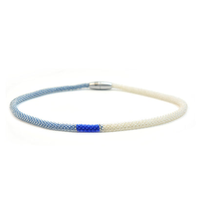 short necklace "Svelte Tricolore"