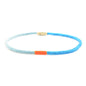 short necklace "Svelte Tricolore"