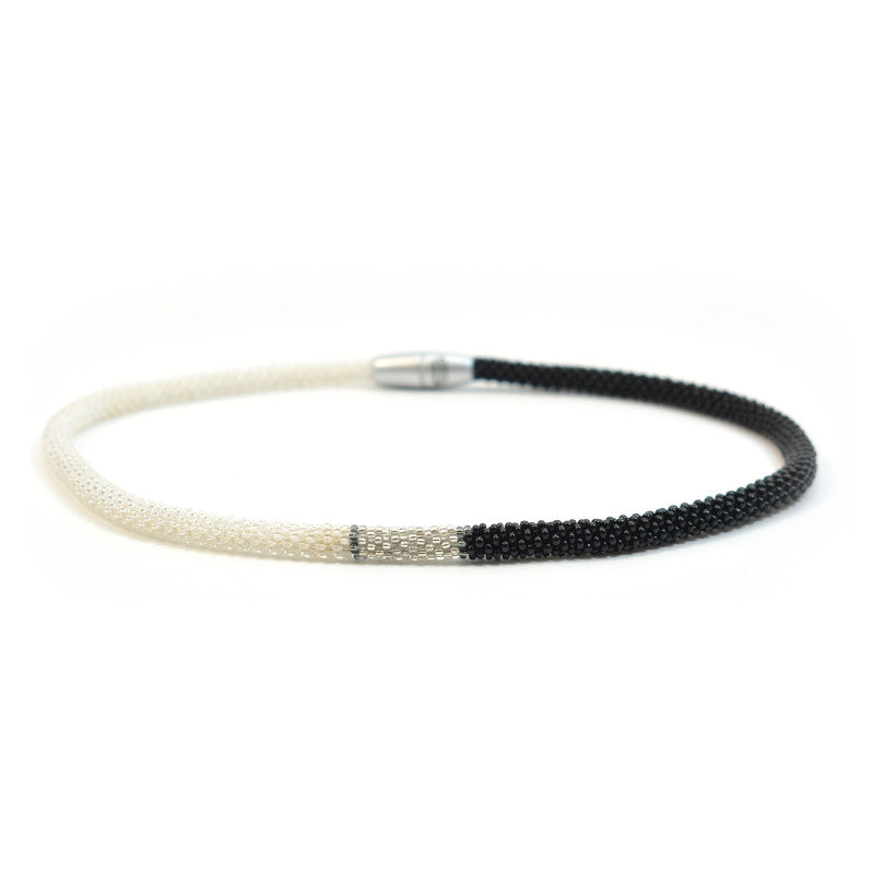 short necklace "Svelte Tricolore"