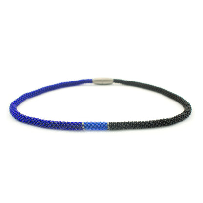 short necklace "Svelte Tricolore"