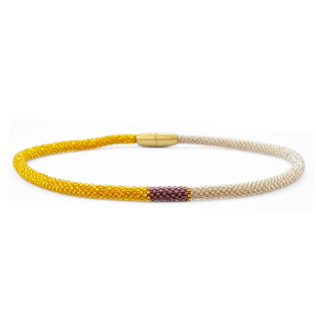 Collier "Svelte Tricolore"