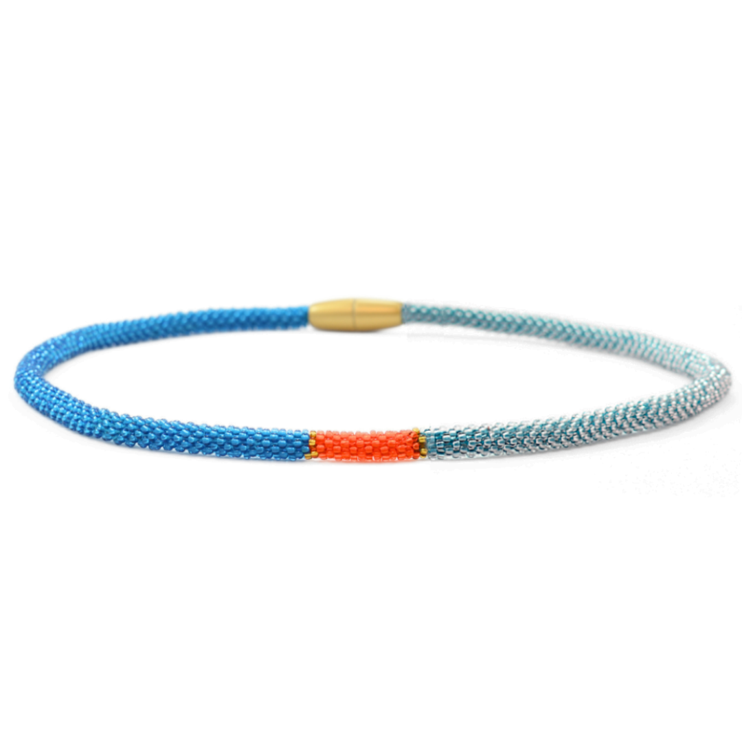 Collier "Svelte Tricolore"