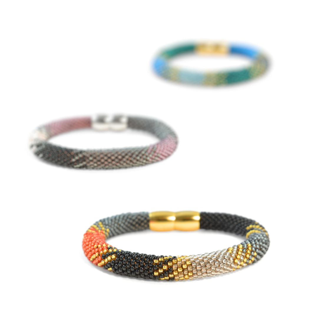 bracelet "Trinity - Winter Zones"