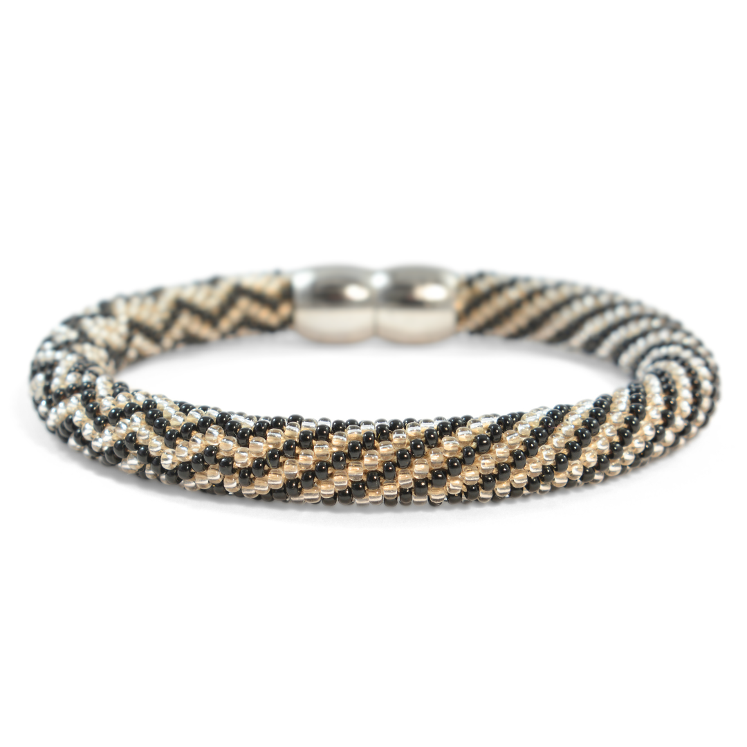 bracelet "Trinity - Wavy Lines"
