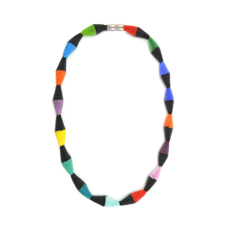 lange Kette "Trinity Zick-Zack"