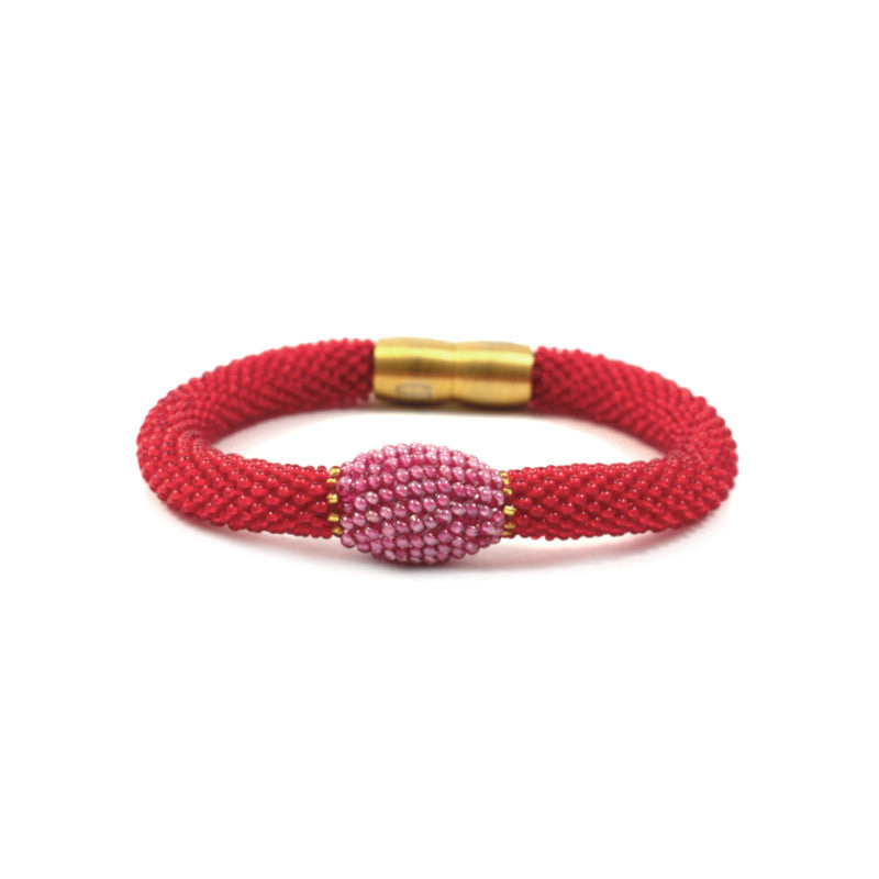 Armband "Trinity Olive"