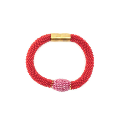 Armband "Trinity Olive"