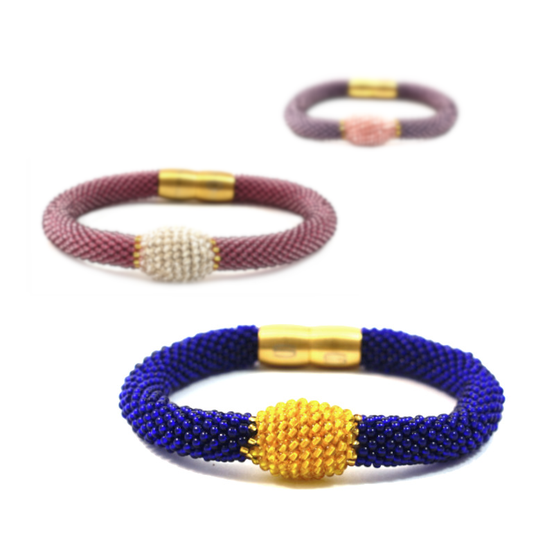 Armband "Trinity Olive"