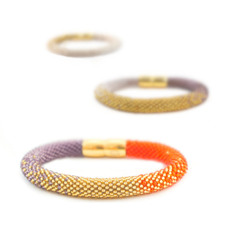 bracelet "Trinity Sunset" - Journey into the Light