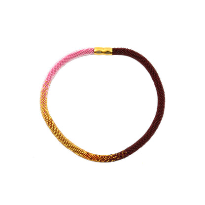 Collier "Trinity Sunset"