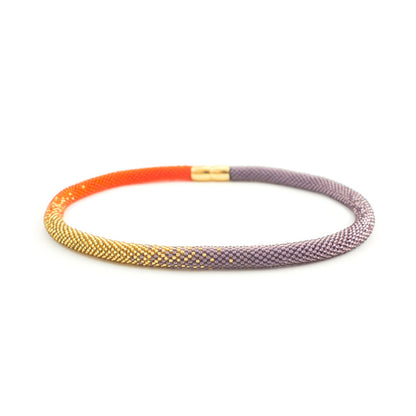 necklace "Trinity Sunset"