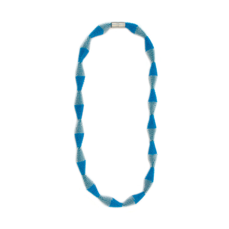 long necklace "Trinity Zig-Zag"