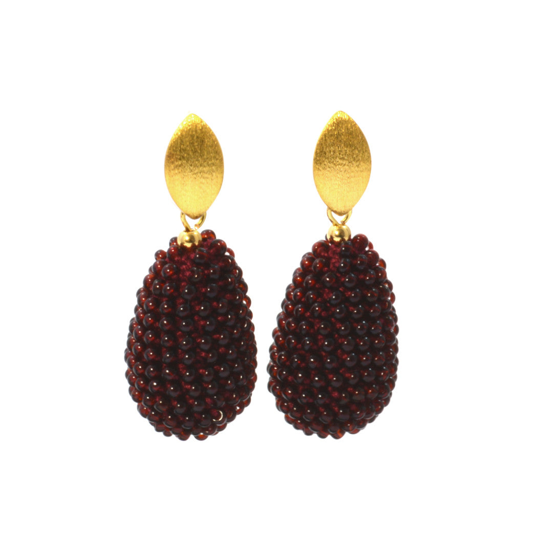 stud earrings "Trinity Drop"