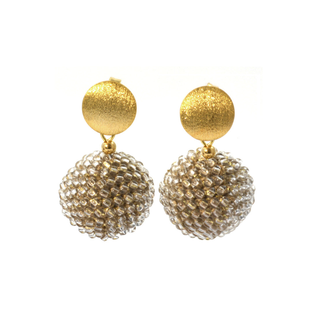 stud earrings "Trinity Ball"