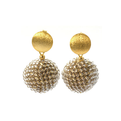stud earrings "Trinity Ball"