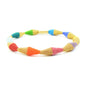 short necklace "Trinity Zig-Zag"