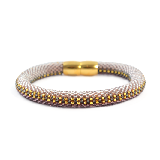 Armband "Trinity - Golden Dots"