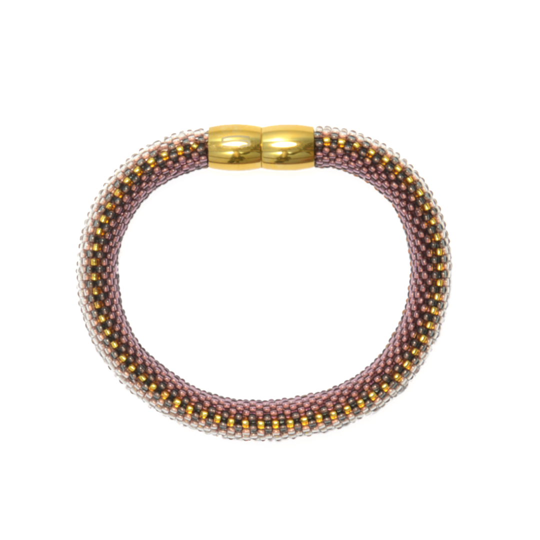 Armband "Trinity - Golden Dots"