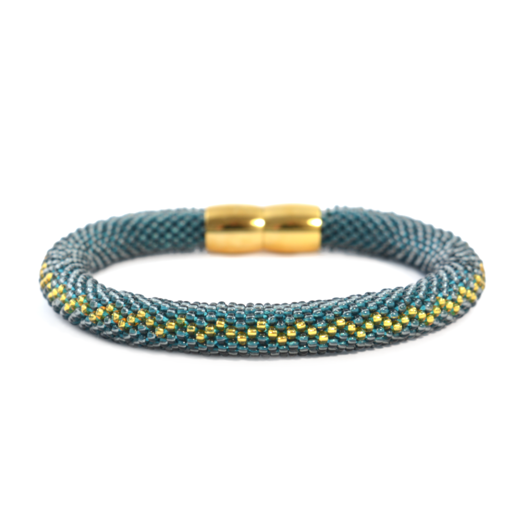 Armband "Trinity - Golden Night"