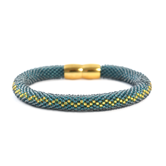 Armband "Trinity - Golden Night"