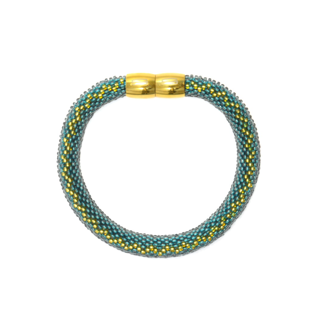 Armband "Trinity - Golden Night"
