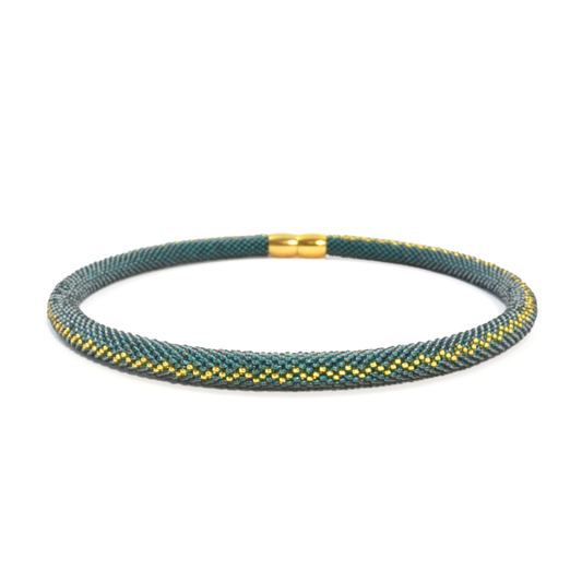 Collier "Trinity - Golden Night"